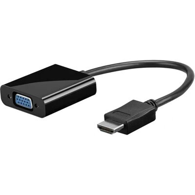 Adaptateur de câble vidéo Goobay 68793 - Convertisseur VGA vers HDMI avec audio 3,5 mm - Publicité Adaptateur de câble vidéo Goobay 68793 - Convertisseur VGA vers HDMI avec audio 3,5 mm - Publicité