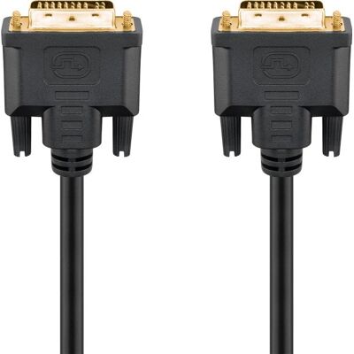 Kabel DVI 69210 - 3m Podwójny Link Czarny Kabel DVI 69210 - 3m Podwójny Link Czarny