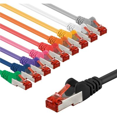GOOBAY - 69815 - Couleurs assorties - 5 m Cat6a S/FTP - câble réseau GOOBAY - 69815 - Couleurs assorties - 5 m Cat6a S/FTP - câble réseau