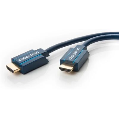 Goobay 70301 HDMI Kabel - Blau - 1m - Hochgeschwindigkeits 4K 60Hz Goobay 70301 HDMI Kabel - Blau - 1m - Hochgeschwindigkeits 4K 60Hz