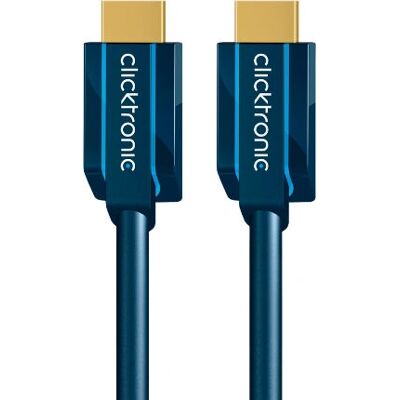 ClickTronic 10m Hochgeschwindigkeits HDMI Kabel - Typ A - Blau ClickTronic 10m Hochgeschwindigkeits HDMI Kabel - Typ A - Blau
