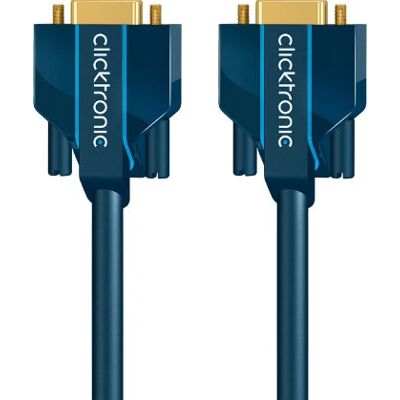 ClickTronic - 70349 - Niebieski - 1m - Kabel VGA ClickTronic - 70349 - Niebieski - 1m - Kabel VGA