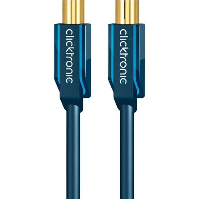 ClickTronic Blau 15m Koaxialkabel - Antennen- & TV-Kabel ClickTronic Blau 15m Koaxialkabel - Antennen- & TV-Kabel
