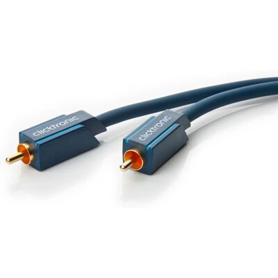 Goobay 70443 Audiokabel - 1m RCA Blau Goobay 70443 Audiokabel - 1m RCA Blau