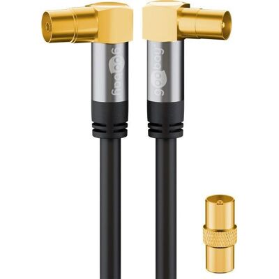 Wentronic 70466 Koaxialkabel - 5m Schwarz Wentronic 70466 Koaxialkabel - 5m Schwarz