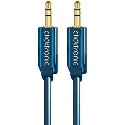 ClickTronic 10m Blue Audio Cable - Jack 3.5mm Stereo ClickTronic 10m Blue Audio Cable - Jack 3.5mm Stereo