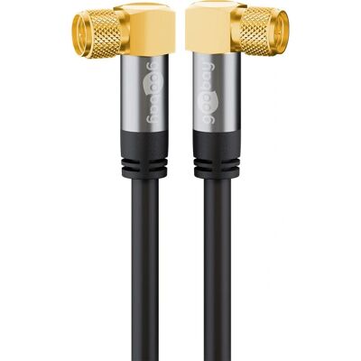 Câble coaxial Goobay 70589 - Noir - 10m - Blindé - Pour HD-TV & UHD - Publicité Câble coaxial Goobay 70589 - Noir - 10m - Blindé - Pour HD-TV & UHD - Publicité