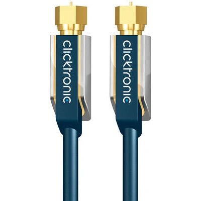 Clicktronic 20m SAT-Antennenkabel - Koaxial Blau Clicktronic 20m SAT-Antennenkabel - Koaxial Blau