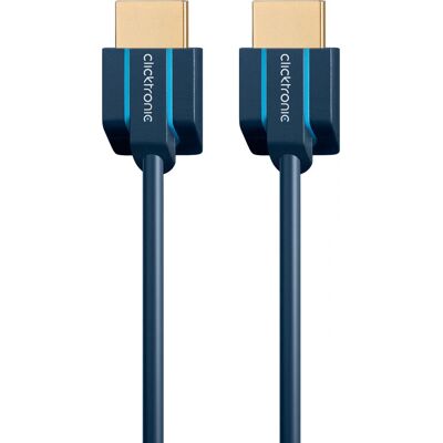 ClickTronic Niebieski 0,5m Kabel HDMI - Wysoka Prędkość 4K 60Hz ClickTronic Niebieski 0,5m Kabel HDMI - Wysoka Prędkość 4K 60Hz