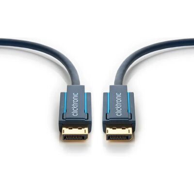 ClickTronic 70713 5m Blau DisplayPort Kabel - DisplayPort Kabel ClickTronic 70713 5m Blau DisplayPort Kabel - DisplayPort Kabel