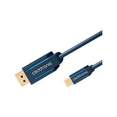 ClickTronic 70739 - DisplayPort cable 3 m Mini DisplayPort Blue ClickTronic 70739 - DisplayPort cable 3 m Mini DisplayPort Blue