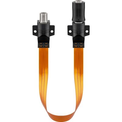 Goobay 71408 coaxkabel - Waterdichte antenne raam F connector Goobay 71408 coaxkabel - Waterdichte antenne raam F connector