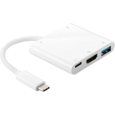 Goobay 71431 USB Grafikadapter - HDMI, USB, Weiß Goobay 71431 USB Grafikadapter - HDMI, USB, Weiß