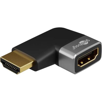 Goobay 72010 HDMI Sovitin Tilaa Säästävä 8K - Videokaapeli Goobay 72010 HDMI Sovitin Tilaa Säästävä 8K - Videokaapeli