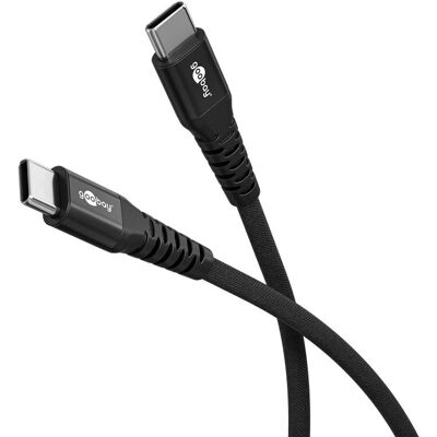 Goobay USB C 1m Kestävä Nopea Töltöjohtim Goobay USB C 1m Kestävä Nopea Töltöjohtim