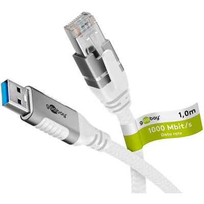 Goobay 74162 Netzwerkkabel - Weiß 7,5 m CAT6 F/UTP Goobay 74162 Netzwerkkabel - Weiß 7,5 m CAT6 F/UTP