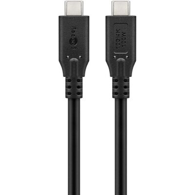 Goobay 74201 USB 3.2 Gen 1 USB-C Kabel - 1,5 m Schwarz Goobay 74201 USB 3.2 Gen 1 USB-C Kabel - 1,5 m Schwarz