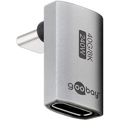 Goobay 74442 USB-C Kabel Geschlechtswandler - Silber Goobay 74442 USB-C Kabel Geschlechtswandler - Silber