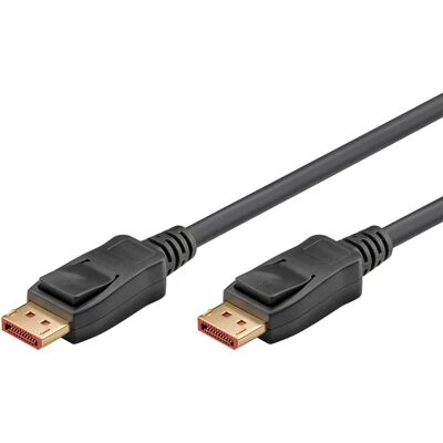 Goobay 74759 DisplayPort-kabel - 1m - Svart Goobay 74759 DisplayPort-kabel - 1m - Svart