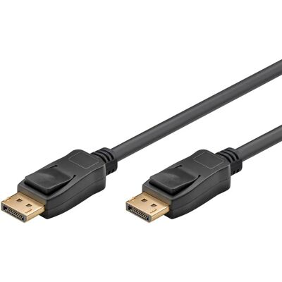 Goobay 74777 DisplayPort-Kabel - 8K 1m Schwarz Goobay 74777 DisplayPort-Kabel - 8K 1m Schwarz