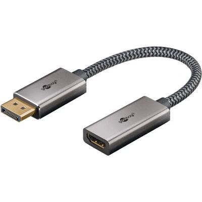 Goobay 75271 videokábel adapter - 0,2 m DisplayPort HDMI Fekete Goobay 75271 videokábel adapter - 0,2 m DisplayPort HDMI Fekete