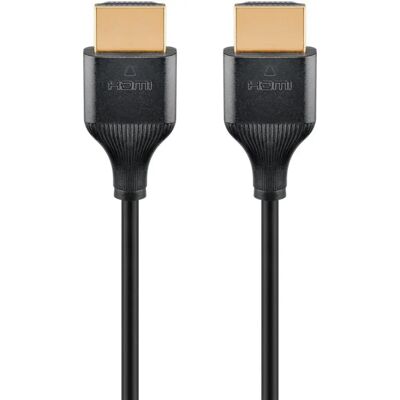 Cavo HDMI Slim ad Alta Velocità con Ethernet - 2 m Cavo HDMI Slim ad Alta Velocità con Ethernet - 2 m