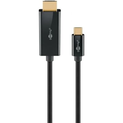 Goobay 75696 - Câble USB-C à HDMI 4K 60Hz Goobay 75696 - Câble USB-C à HDMI 4K 60Hz