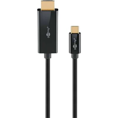Goobay USB-C till HDMI-kabel 4K @ 60Hz - 3m Goobay USB-C till HDMI-kabel 4K @ 60Hz - 3m