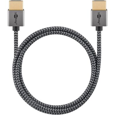 Goobay 75757 HDMI-Kabel - Slim 1m, 8K 60Hz Goobay 75757 HDMI-Kabel - Slim 1m, 8K 60Hz
