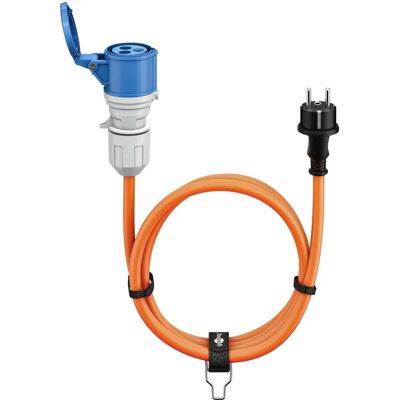 Goobay 76219 - 5m CEE Adapterkabel mit Erdungsstecker - Outdoor Goobay 76219 - 5m CEE Adapterkabel mit Erdungsstecker - Outdoor