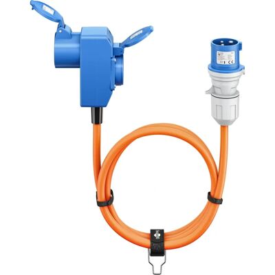 Goobay Strömkabel - 5m Tålig Utomhusadapter - 16A/230V Goobay Strömkabel - 5m Tålig Utomhusadapter - 16A/230V