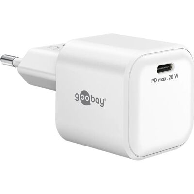 Goobay - 76691 - GaN 20W - USB-C PD - Laddare Goobay - 76691 - GaN 20W - USB-C PD - Laddare