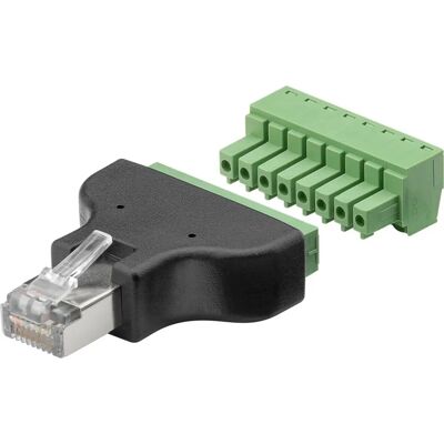 Goobay 76736 Kabel Geschlechtsumwandler - RJ-45 8-polig Schwarz Goobay 76736 Kabel Geschlechtsumwandler - RJ-45 8-polig Schwarz