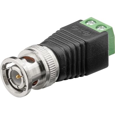 Goobay 76738 Kabel-Geschlechtsumwandler Schwarz - BNC Terminalblock Goobay 76738 Kabel-Geschlechtsumwandler Schwarz - BNC Terminalblock