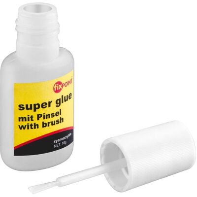 Fixpoint Modèle - Colle universelle forte 10g avec pinceau Fixpoint Modèle - Colle universelle forte 10g avec pinceau