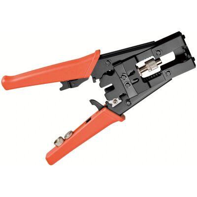 Fixpoint 77268 Kabelzange - Crimpzange für F-, BNC-, RCA-Stecker Fixpoint 77268 Kabelzange - Crimpzange für F-, BNC-, RCA-Stecker
