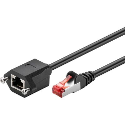 Goobay - 77568 - Czarny - 7.5 m - RJ45 CAT6 Kabel sieciowy Goobay - 77568 - Czarny - 7.5 m - RJ45 CAT6 Kabel sieciowy