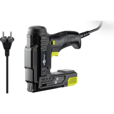 Goobay 77820 Nail/Staple Gun - 2-in-1 Electric Tacker & Nailer Goobay 77820 Nail/Staple Gun - 2-in-1 Electric Tacker & Nailer