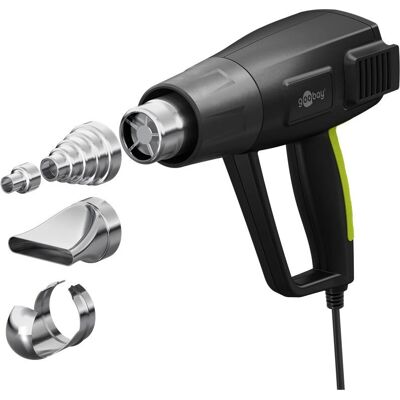 Goobay 77823 Pistola de aire caliente - 1500W - DIY y profesional Goobay 77823 Pistola de aire caliente - 1500W - DIY y profesional