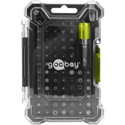 Goobay 77843 Magnetický rychlouzávěr sady bitů 72 kusů Goobay 77843 Magnetický rychlouzávěr sady bitů 72 kusů