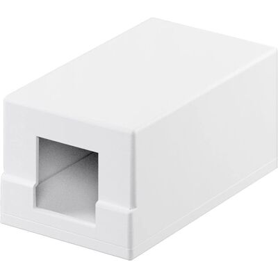 Goobay 79355 Electrical Enclosure - Keystone Module - White Goobay 79355 Electrical Enclosure - Keystone Module - White