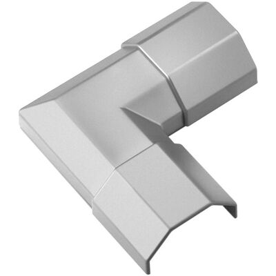 Goobay 90780 Cable Trunking System Accessory - 33mm Silver Goobay 90780 Cable Trunking System Accessory - 33mm Silver