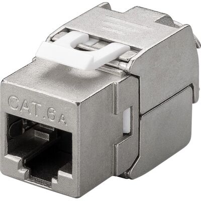 Goobay 90864 Keystone Modul RJ45 CAT 6A - Netzanschluss Goobay 90864 Keystone Modul RJ45 CAT 6A - Netzanschluss