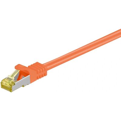 Goobay RJ-45 CAT7 7,5m Netwerkkabel - Oranje Goobay RJ-45 CAT7 7,5m Netwerkkabel - Oranje