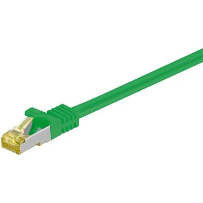 Goobay RJ-45 CAT7 10m Groene S/FTP Netwerkkabel Goobay RJ-45 CAT7 10m Groene S/FTP Netwerkkabel