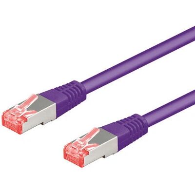 Goobay violetti Cat6 verkkokaapeli 0,25 m Goobay violetti Cat6 verkkokaapeli 0,25 m