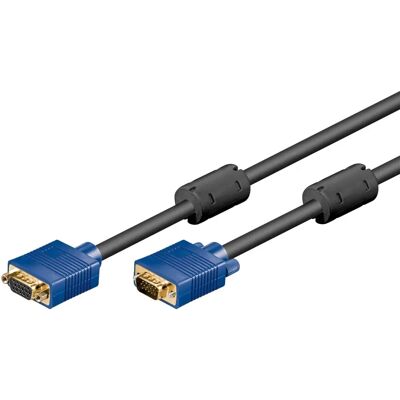Cable VGA de 1,8 m - Soporta Full HD - Doble Blindaje Cable VGA de 1,8 m - Soporta Full HD - Doble Blindaje