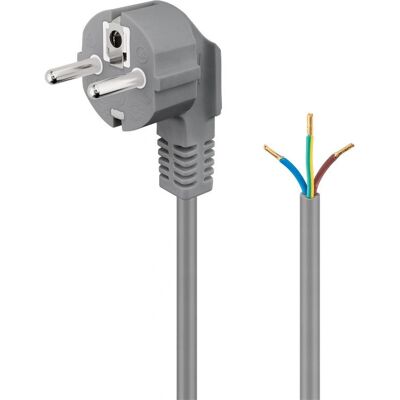 Goobay 93975 Netzwerkkabel - Winkelstecker, 1,5m, Grau Goobay 93975 Netzwerkkabel - Winkelstecker, 1,5m, Grau