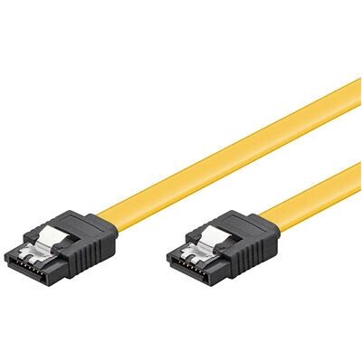 Goobay Modèle 600-020 Câble SATA Noir Jaune - Type SATA - Publicité Goobay Modèle 600-020 Câble SATA Noir Jaune - Type SATA - Publicité