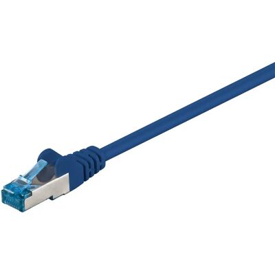 Câble réseau Goobay 94131 - Bleu - CAT6a S/FTP - Publicité Câble réseau Goobay 94131 - Bleu - CAT6a S/FTP - Publicité